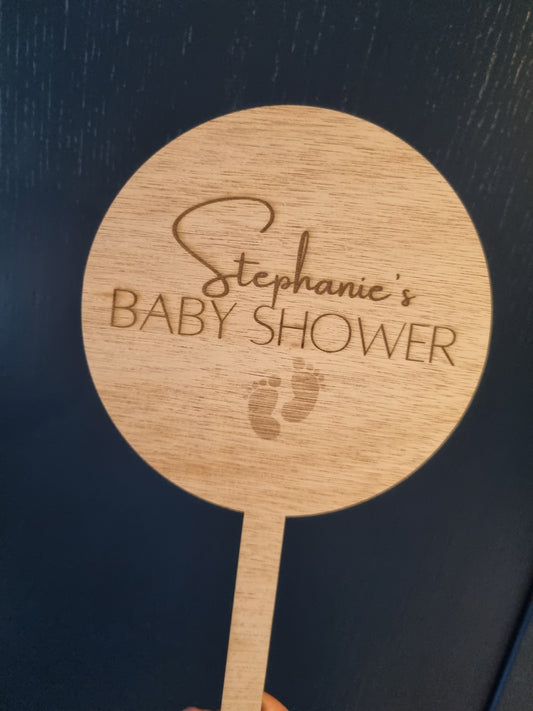 Wooden Cake Toppers Baby Shower