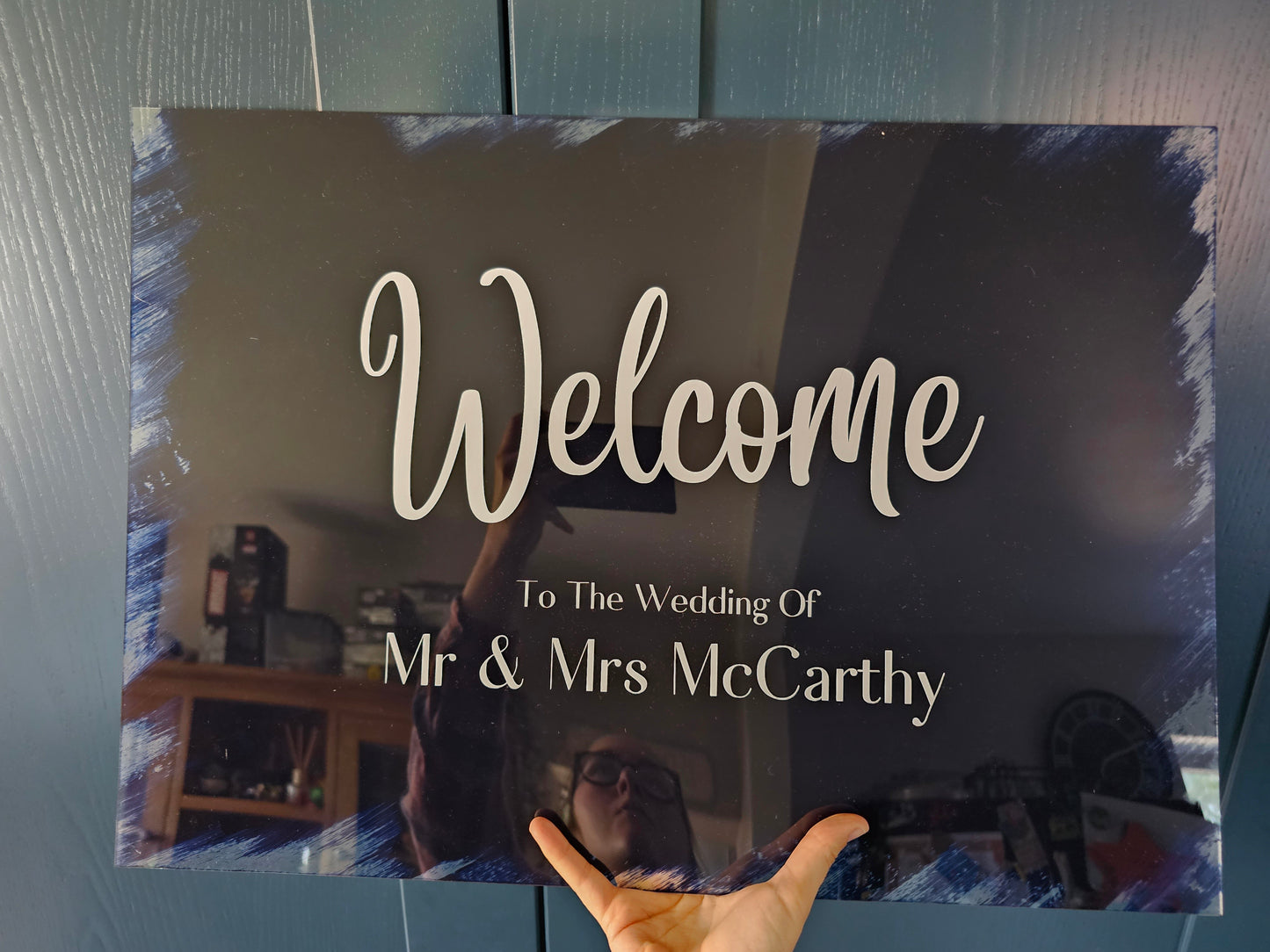 Welcome Sign Acrylic Wedding