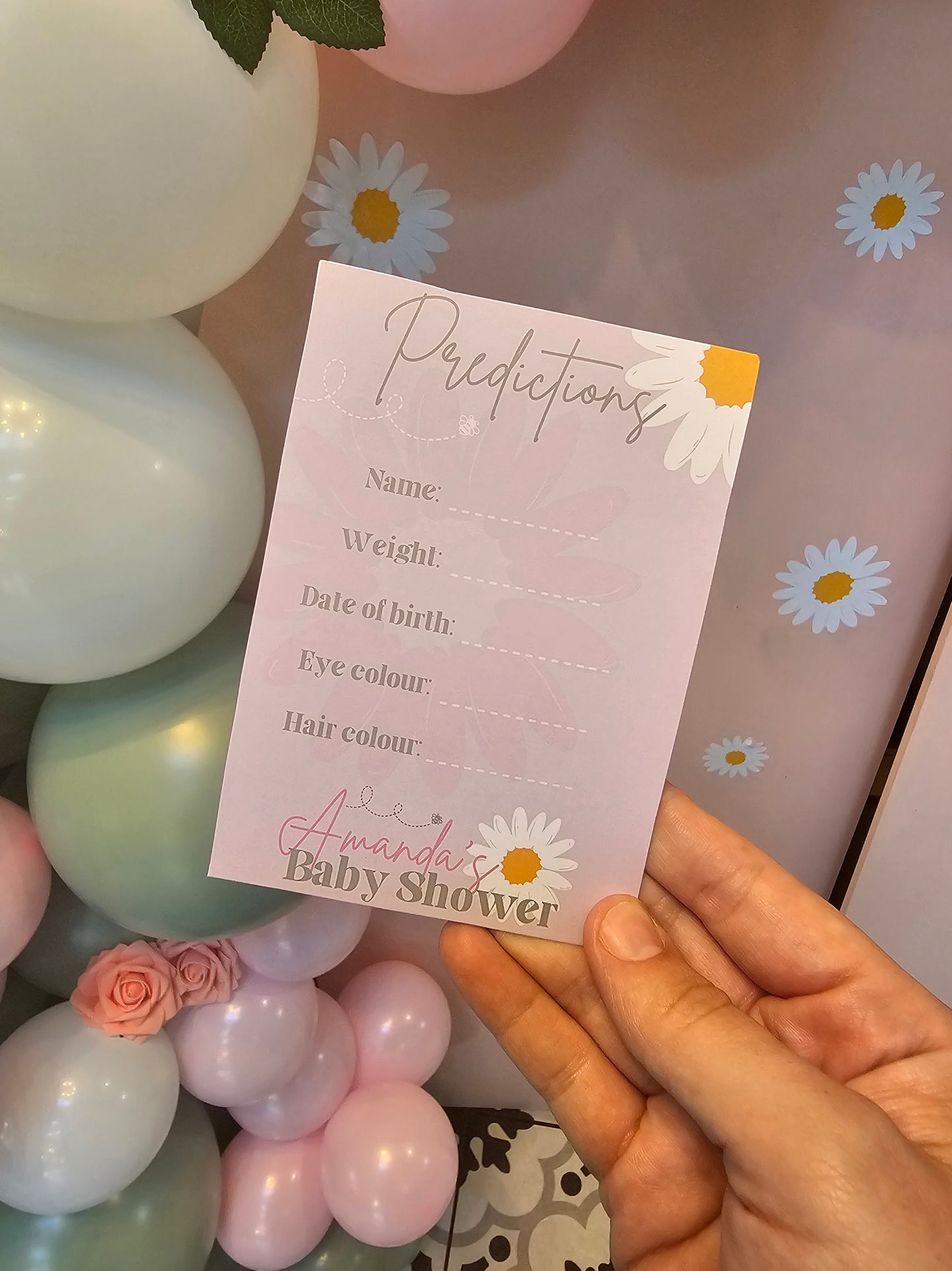 Baby Shower Advice Cards