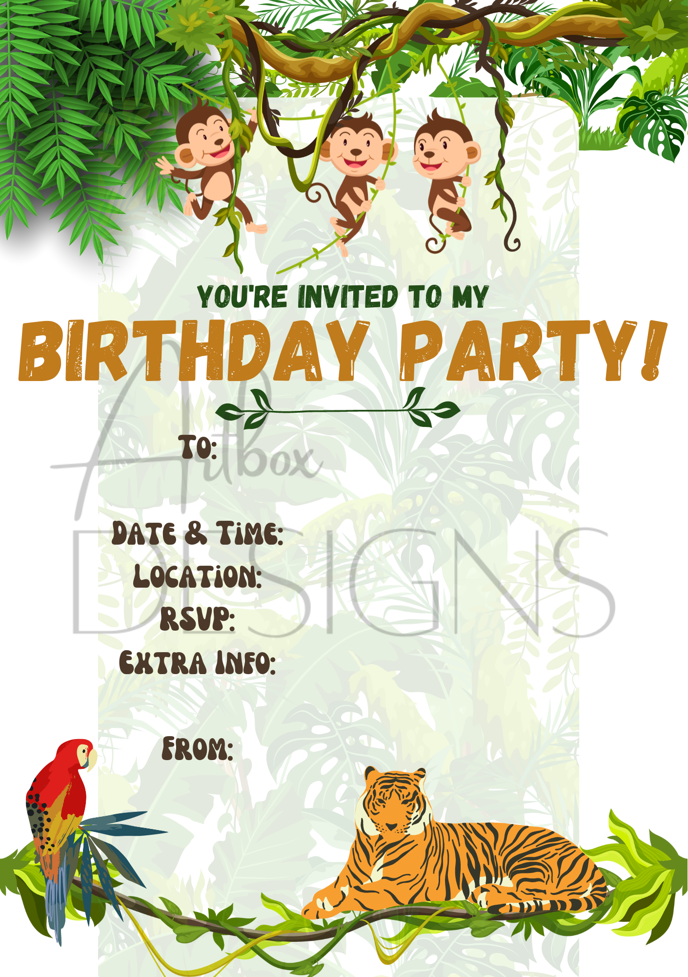 Childrens Invitations