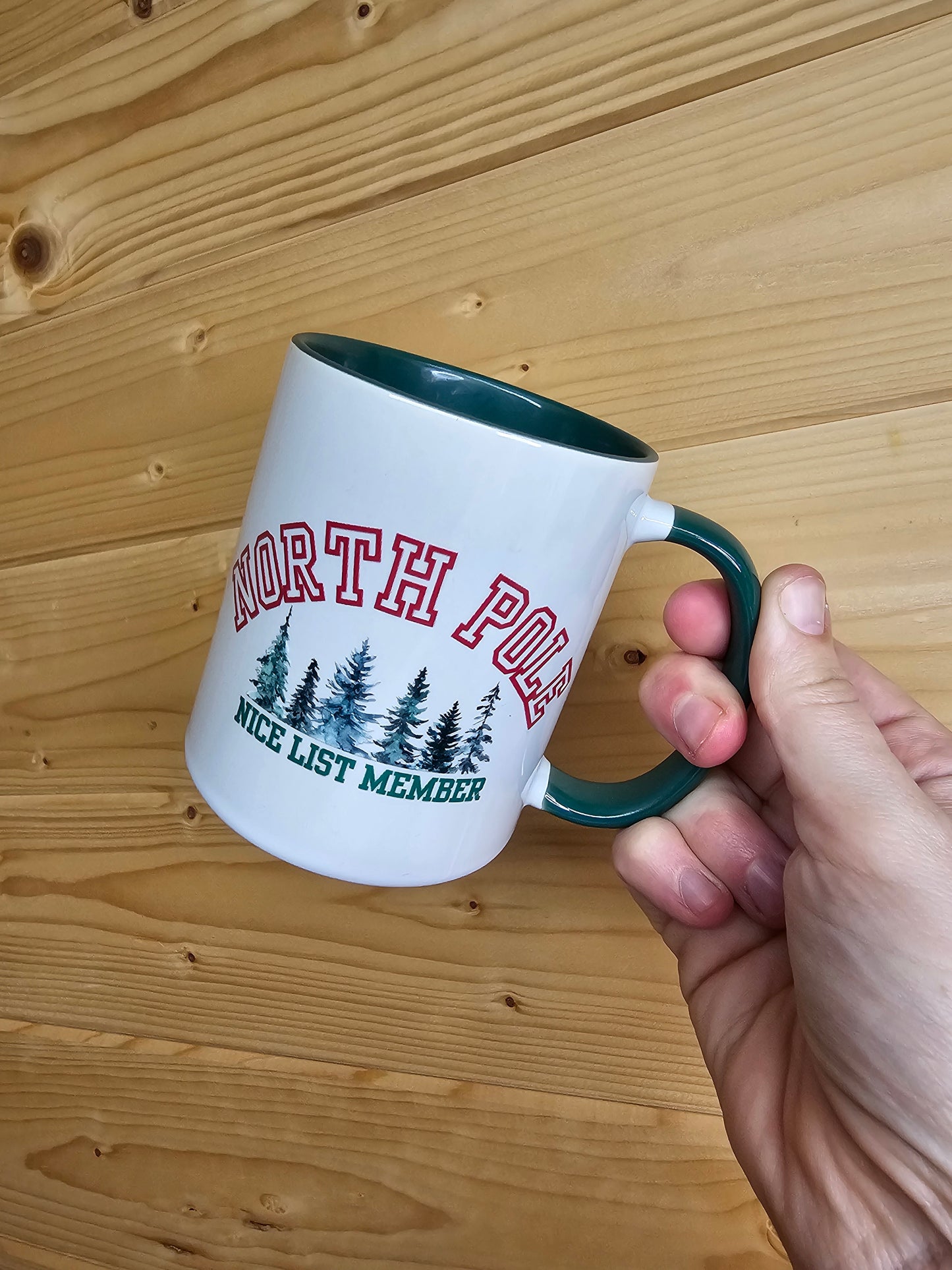 Christmas ceramic mug