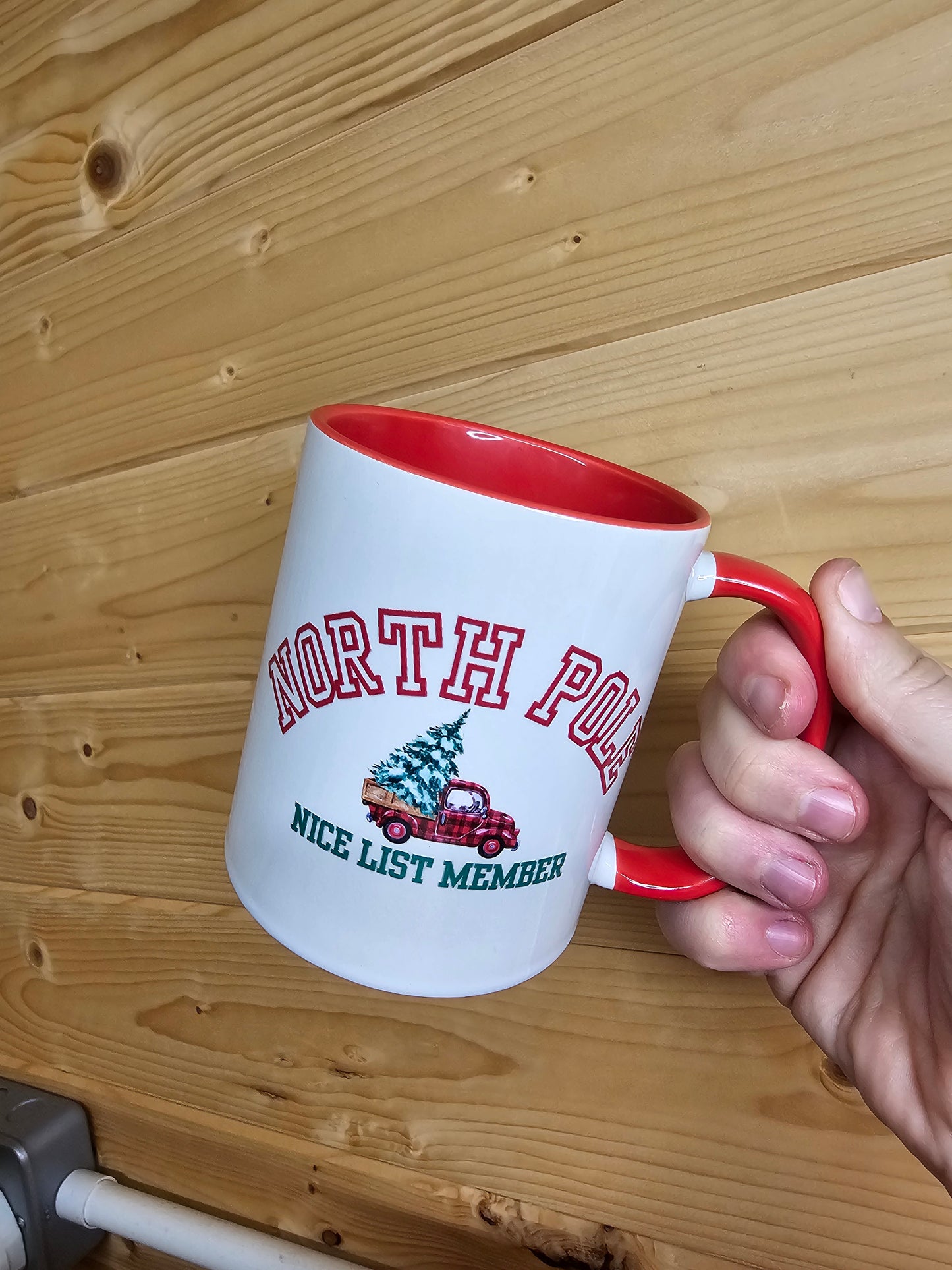 Christmas ceramic mug