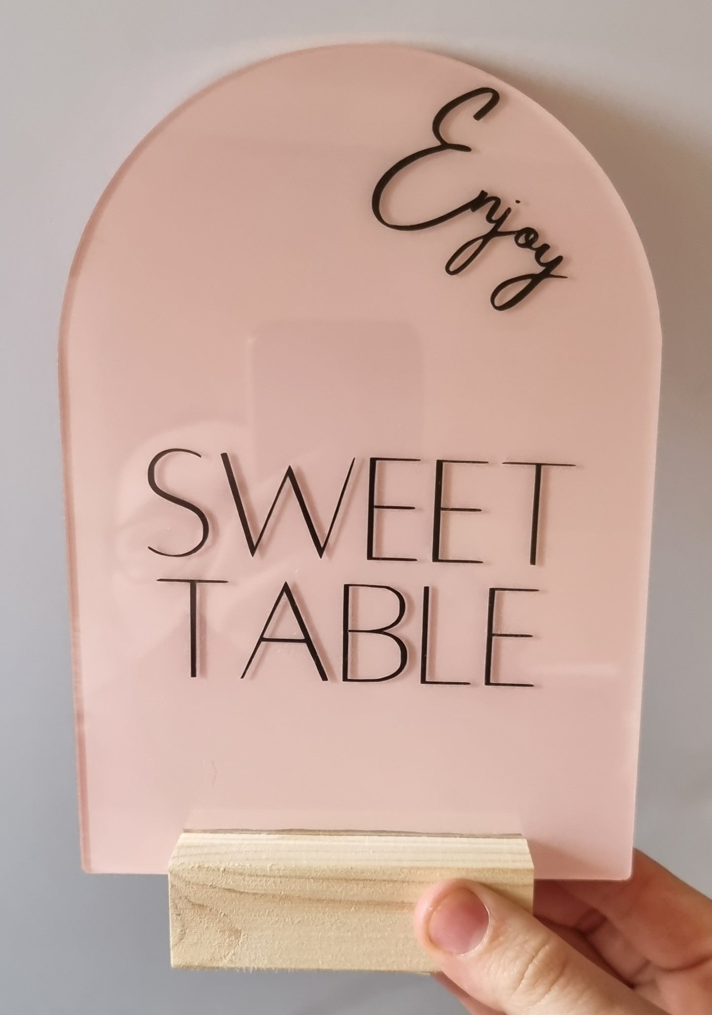 Wedding Table Signs Acrylic